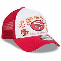 San Francisco 49ers New Era Retro Wordmark A-Frame 9FORTY Adjustable Hat