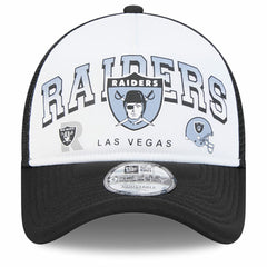 Las Vegas Raiders New Era Retro Wordmark A-Frame 9FORTY Adjustable Hat