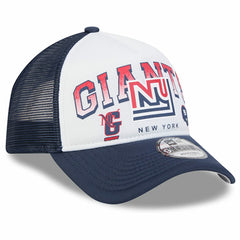 New York Giants New Era Retro Wordmark A-Frame 9FORTY Adjustable Hat