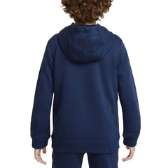 Chelsea Youth Club Pullover Hoodie Navy - Nike