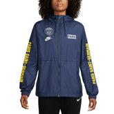 Paris Saint-Germain Women's Essential Woven Full-Zip Jacket Navy - Nike