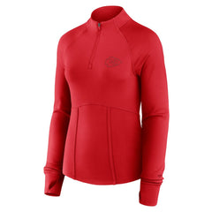 Kansas City Chiefs Fanatics Women's Elements Quarter-Zip Jacket