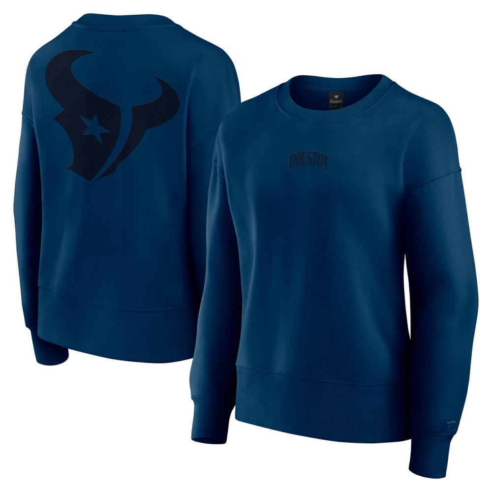 Houston Texans Fanatics Women's Elements Pullover Sweatshirt