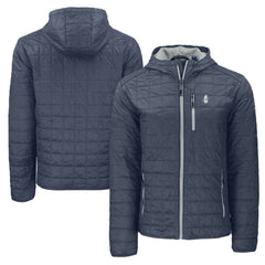 Chicago Cubs Cutter & Buck Cooperstown Collection Rainier Primaloft Eco Full-Zip Hooded Jacket | MLB Online