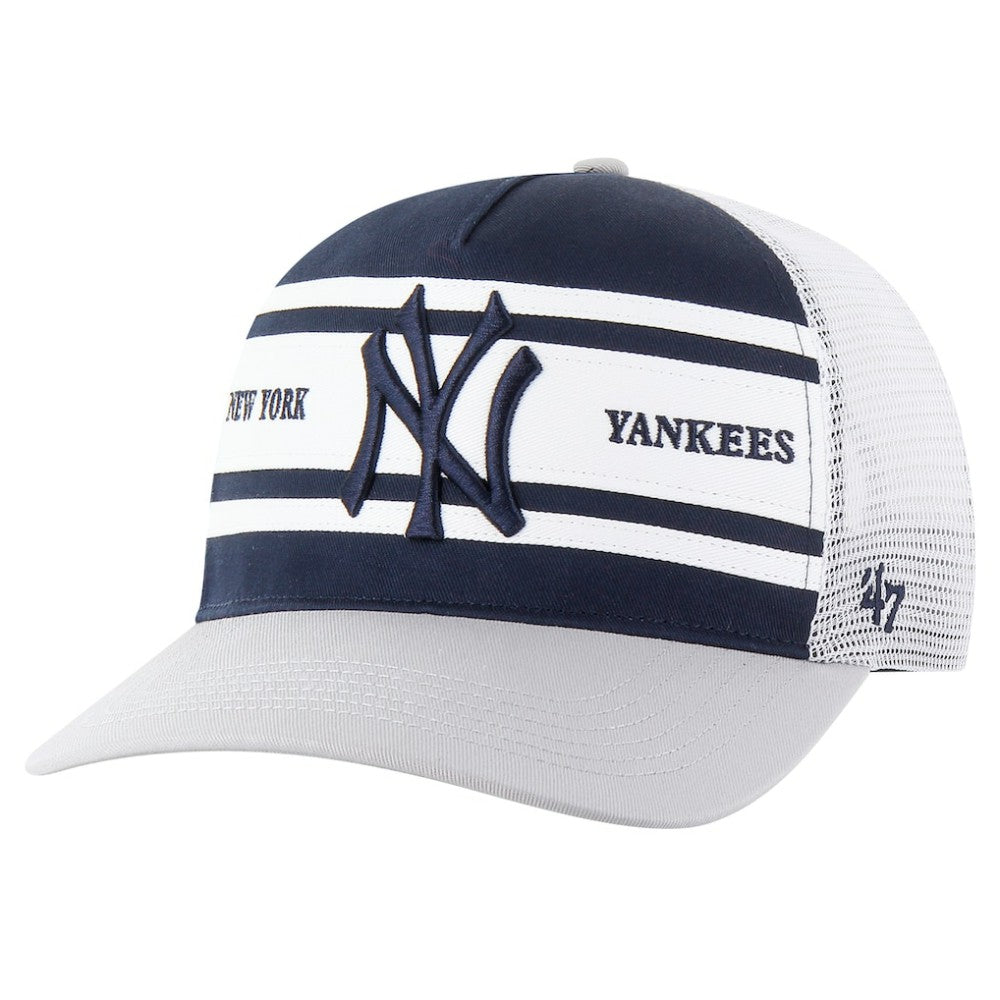 New York Yankees '47 Gridiron Super Stripe Relaxed Trucker Hitch Adjustable Hat | MLB Near me