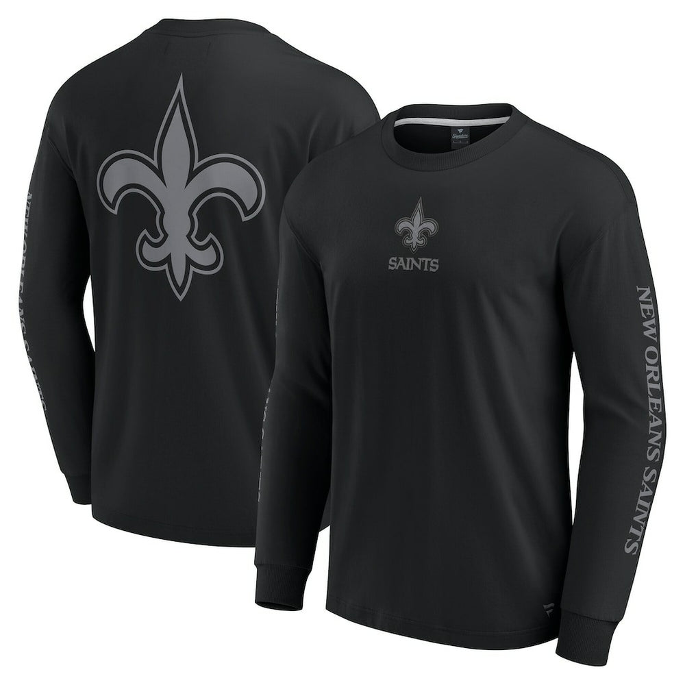 New Orleans Saints Fanatics Unisex Elements Strive Long Sleeve T-Shirt