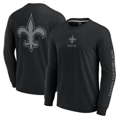 New Orleans Saints Fanatics Unisex Elements Strive Long Sleeve T-Shirt