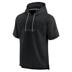 Los Angeles Chargers Fanatics Unisex Elements Ready Short Sleeve Pullover Hoodie