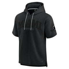 Miami Dolphins Fanatics Unisex Elements Ready Short Sleeve Pullover Hoodie