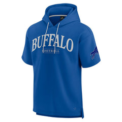Buffalo Bills Fanatics Unisex Elements Ready Short Sleeve Pullover Hoodie