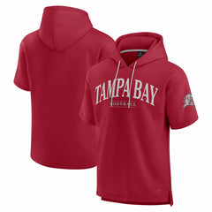 Tampa Bay Buccaneers Fanatics Unisex Elements Ready Short Sleeve Pullover Hoodie