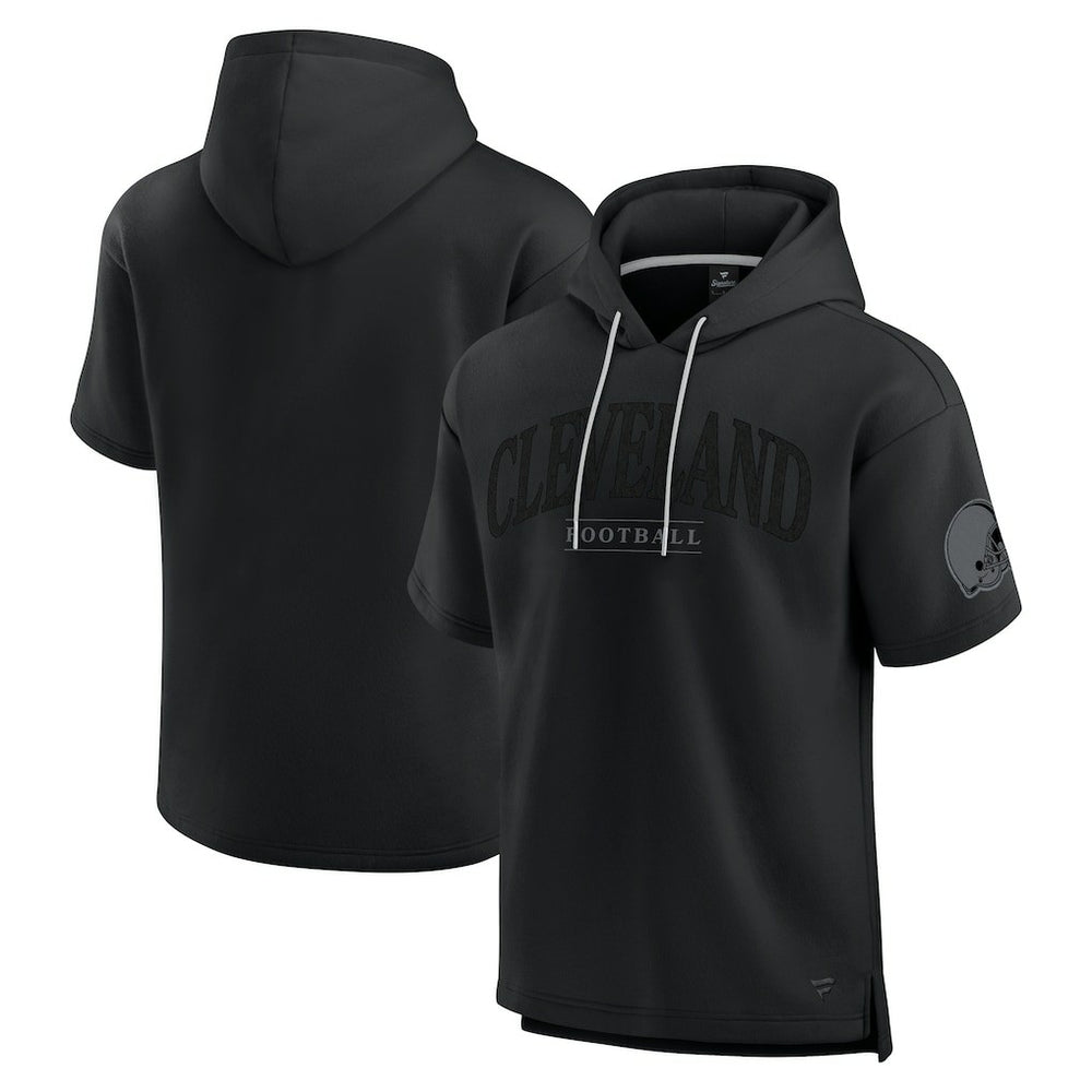 Cleveland Browns Fanatics Unisex Elements Ready Short Sleeve Pullover Hoodie
