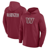 Washington Commanders Fanatics Elements Blaze Tri-Blend Long Sleeve Hoodie T-Shirt