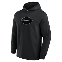New York Jets Fanatics Elements Blaze Tri-Blend Long Sleeve Hoodie T-Shirt