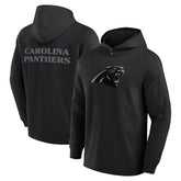 Carolina Panthers Fanatics Elements Blaze Tri-Blend Long Sleeve Hoodie T-Shirt