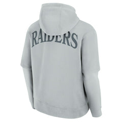 Las Vegas Raiders Fanatics Unisex Sleek Elements Pullover Hoodie