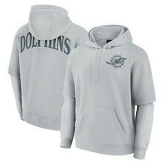 Miami Dolphins Fanatics Unisex Sleek Elements Pullover Hoodie
