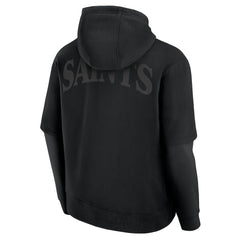 New Orleans Saints Fanatics Unisex Sleek Elements Pullover Hoodie