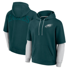 Philadelphia Eagles Fanatics Unisex Sleek Elements Pullover Hoodie