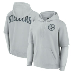 Pittsburgh Steelers Fanatics Unisex Sleek Elements Pullover Hoodie