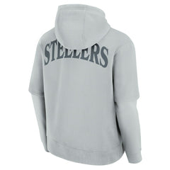 Pittsburgh Steelers Fanatics Unisex Sleek Elements Pullover Hoodie