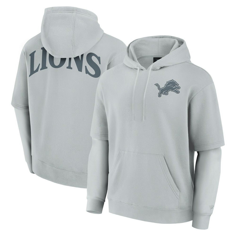 Detroit Lions Fanatics Unisex Sleek Elements Pullover Hoodie