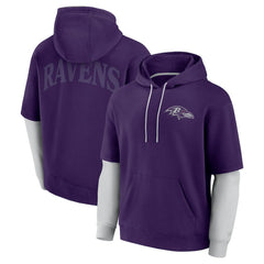 Baltimore Ravens Fanatics Unisex Sleek Elements Pullover Hoodie