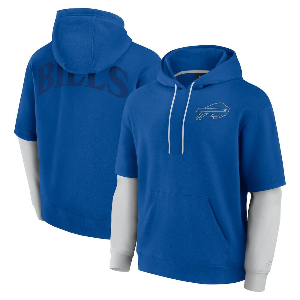Buffalo Bills Fanatics Unisex Sleek Elements Pullover Hoodie