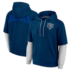 Chicago Bears Fanatics Unisex Sleek Elements Pullover Hoodie