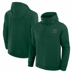 Green Bay Packers Fanatics Unisex Front Office Full-Zip Hoodie
