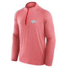 Kansas City Chiefs Fanatics Unisex Front Office Performance Primary Quarter-Zip Jacket