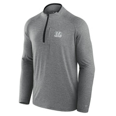 Cincinnati Bengals Fanatics Unisex Front Office Performance Primary Quarter-Zip Jacket