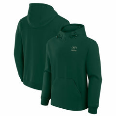 Green Bay Packers Fanatics Unisex Front Office Tonal Tri-Blend Pullover Hoodie