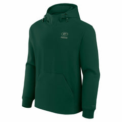 Green Bay Packers Fanatics Unisex Front Office Tonal Tri-Blend Pullover Hoodie