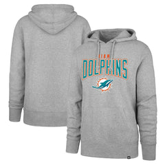 Miami Dolphins 47 brand '47 Headline Pullover Hoodie