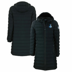 Detroit Lions Cutter & Buck Women's Throwback Logo Mission Ridge Repreve Eco Insulated Full-Zip Puffer Jacket