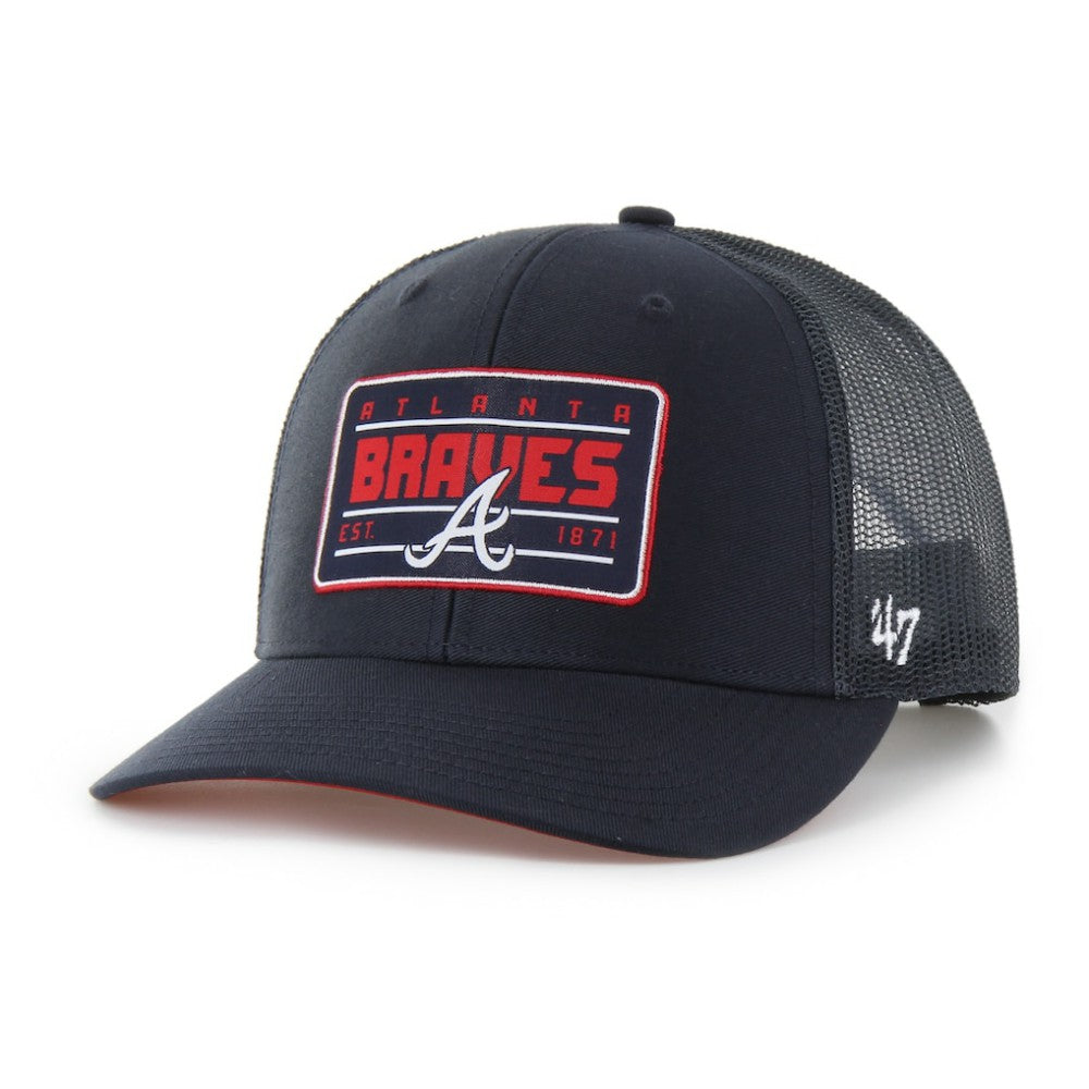 Atlanta Braves '47 Hardline Trucker Adjustable Hat | MLB New
