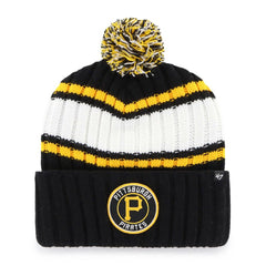Pittsburgh Pirates '47 Plateau Cuffed Knit Hat with Pom | MLB Discount