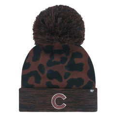 Chicago Cubs '47 Women's Rosette Cuffed Knit Hat with Pom | MLB Online