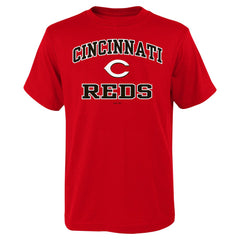 Cincinnati Reds Youth Heart & Soul T-Shirt | MLB Outlet