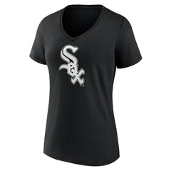 Chicago White Sox Women's Monochrome Personalized Name & Number V-Neck T-Shirt | MLB For sale