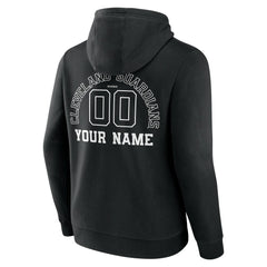 Cleveland Guardians Monochrome Personalized Name & Number Pullover Hoodie | MLB Shop