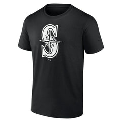 Seattle Mariners Monochrome Personalized Name & Number T-Shirt | MLB Outlet