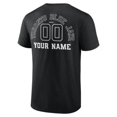 Toronto Blue Jays Monochrome Personalized Name & Number T-Shirt | MLB Sale