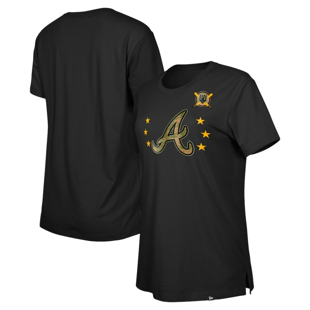 Atlanta Braves New Era Women's Armed Forces Day T-Shirt | MLB US