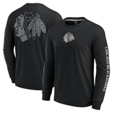 Chicago Blackhawks Fanatics Elements Strive Long Sleeve T-Shirt On Sale