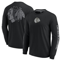 Chicago Blackhawks Fanatics Elements Strive Long Sleeve T-Shirt On Sale