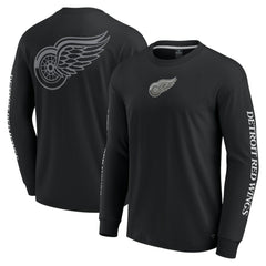 Detroit Red Wings Fanatics Elements Strive Long Sleeve T-Shirt Sale
