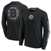 Boston Bruins Fanatics Elements Strive Long Sleeve T-Shirt On Sale