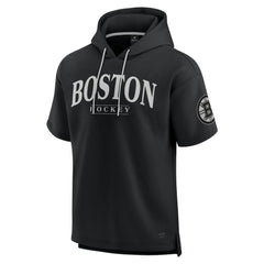 Boston Bruins Fanatics Elements Ready Short Sleeve Pullover Hoodie Online